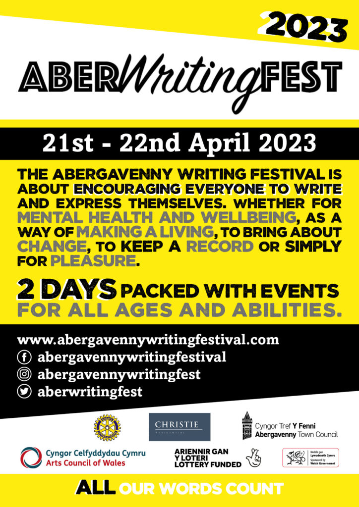 Postcards for Abergavenny Writing Festival